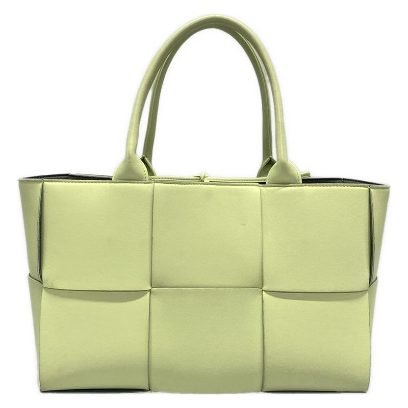 Bottega Veneta Tote Bag Small The Arcotote Light Green Leather