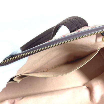 Louis Vuitton Handbag Josephine GM M92311 Monogram Mini Canvas Three's Red