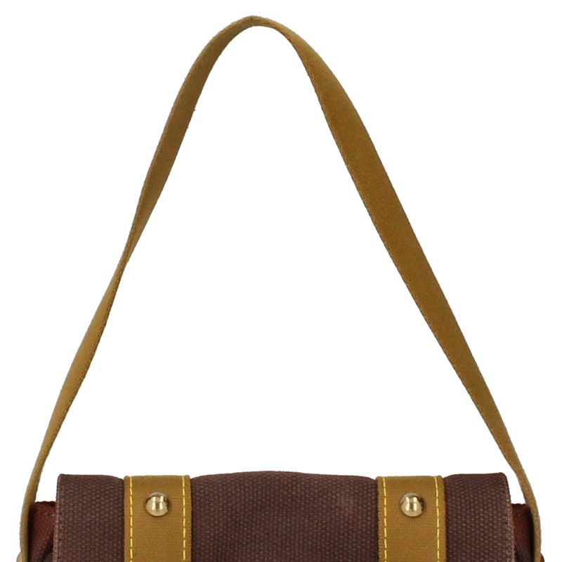 Louis Vuitton Sac Mule M40072 Antigua Women's Shoulder Bag Brown Excellent