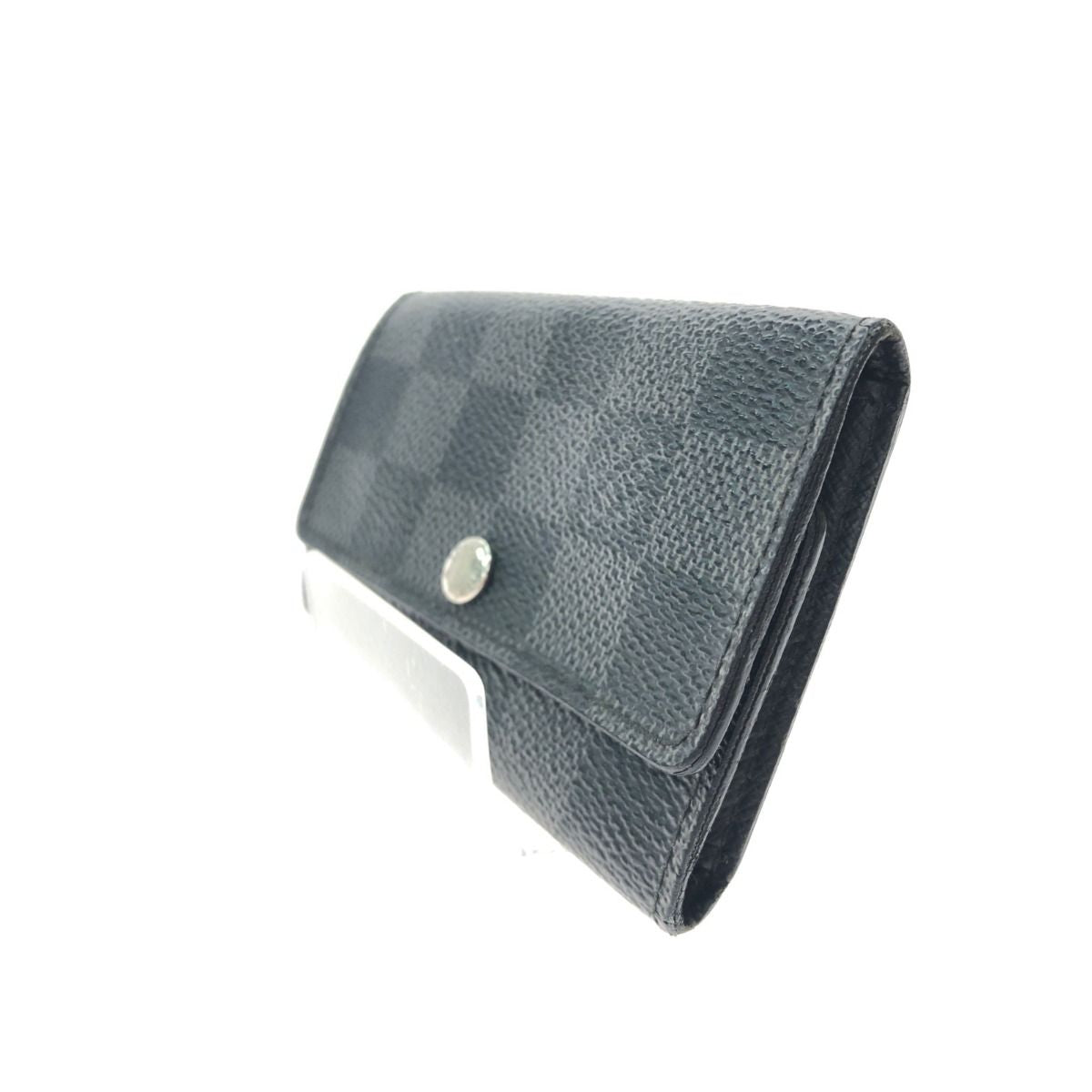 Louis Vuitton Men's 6 Key Case Damier Graphite Multicles 6