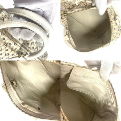 Louis Vuitton Speedy 30 M95500 Monogram Mini Lin Canvas White