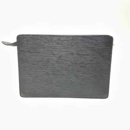 Louis Vuitton Epi Pochette Homme Second Bag Black — view 3