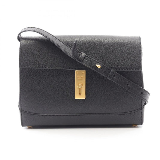 Celine Shoulder Bag Black Leather