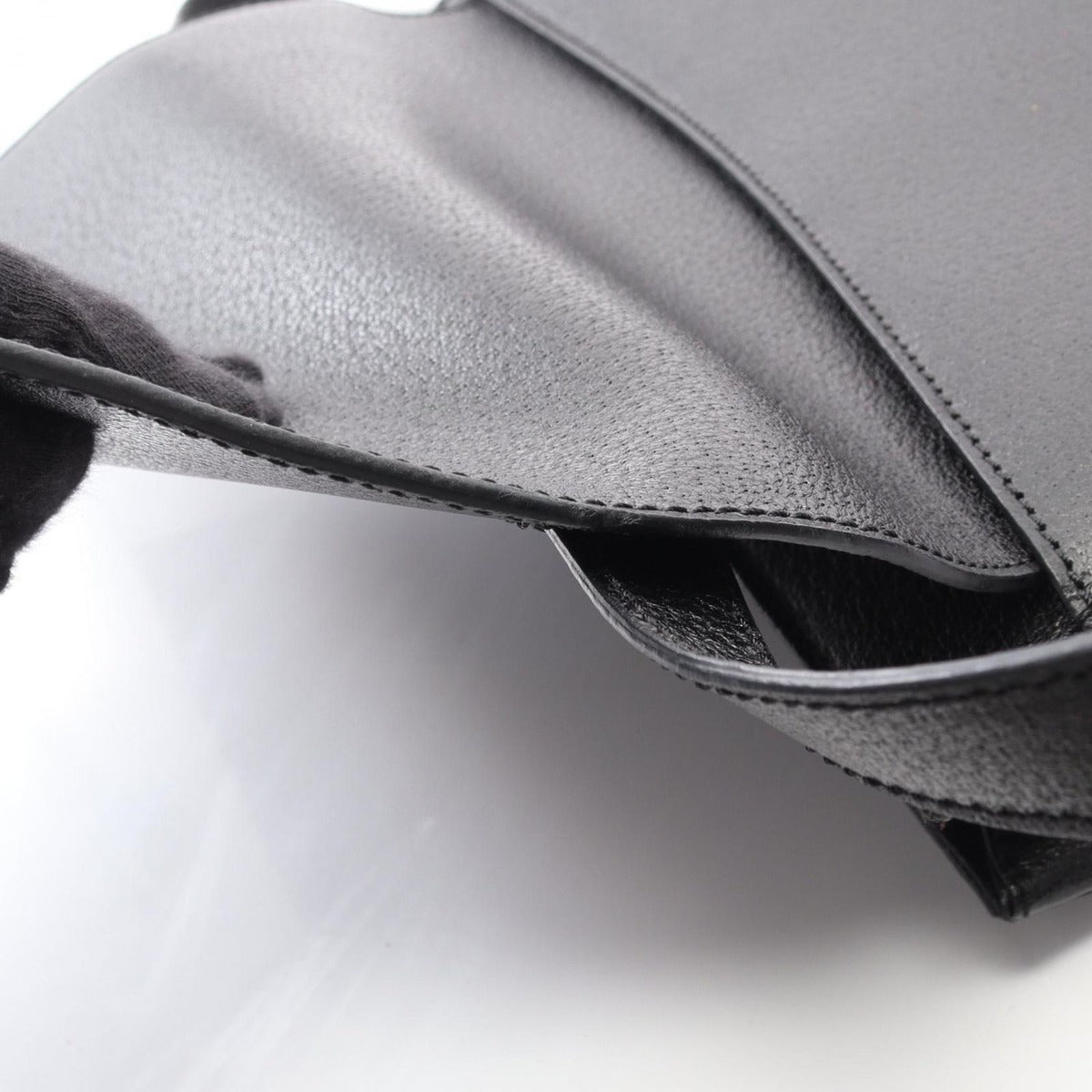 Celine Shoulder Bag Black Leather — view 8