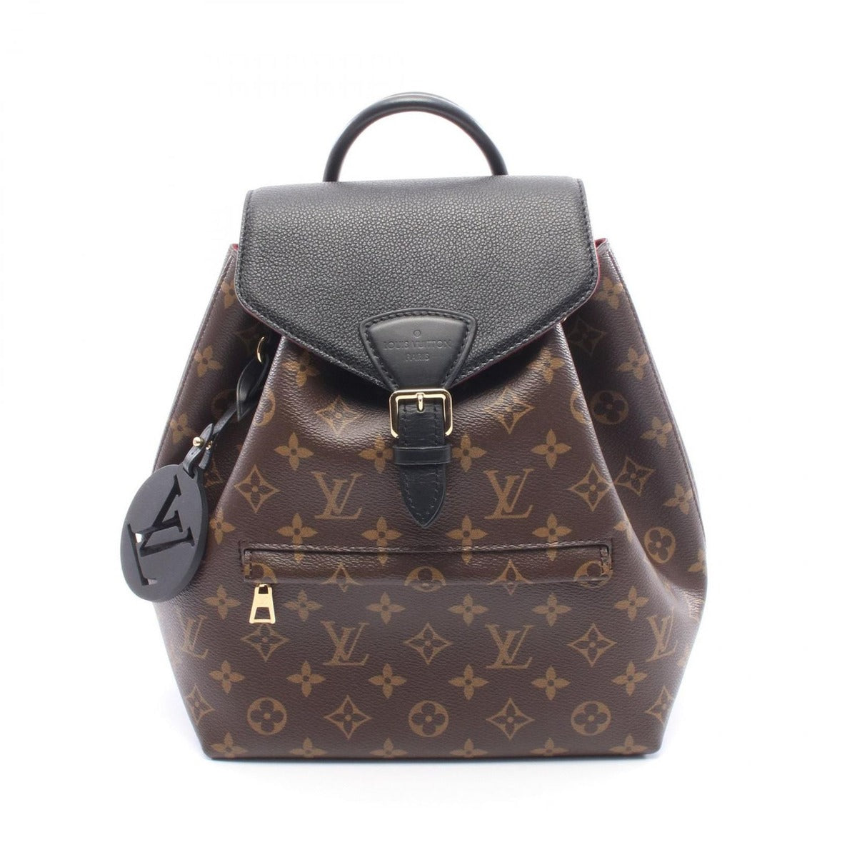 Louis Vuitton Backpack Montsouris NM PM Noir Black