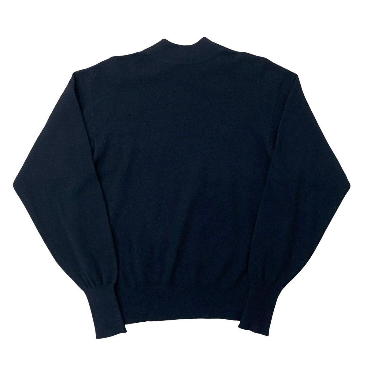 Hermes Cashmere Sweater Knit Top XL Black — view 2