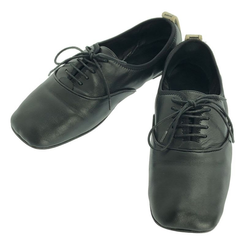 Loewe Soft Derby Lace-Up Shoes 39 Black