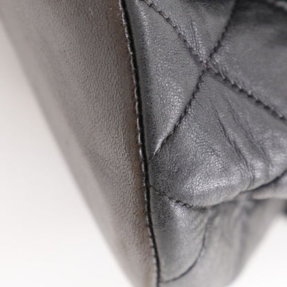 Chanel Matelasse Vintage Lambskin Black Women's Backpack/daypack
