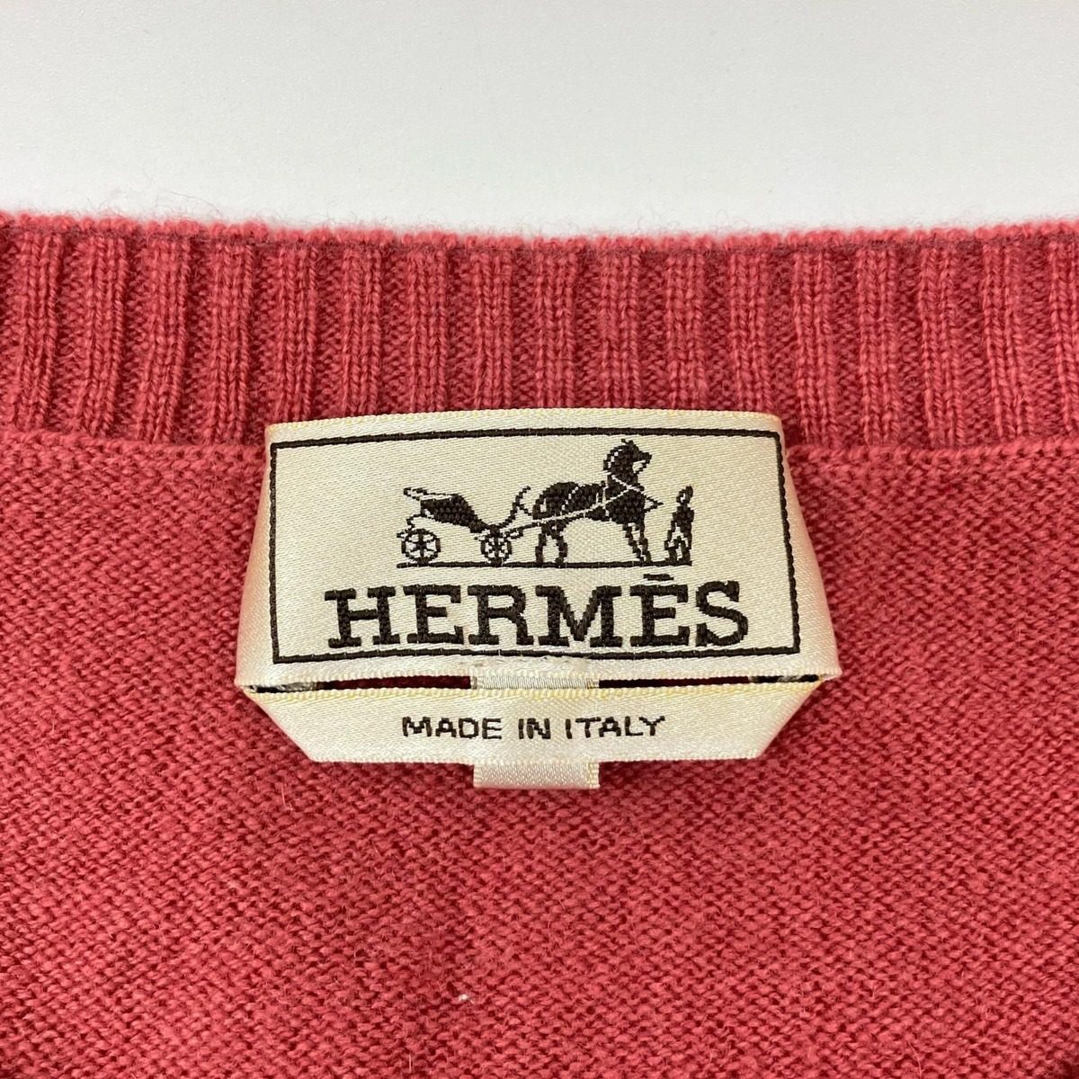 Hermes Pink Cashmere 100 Seta XL — view 3