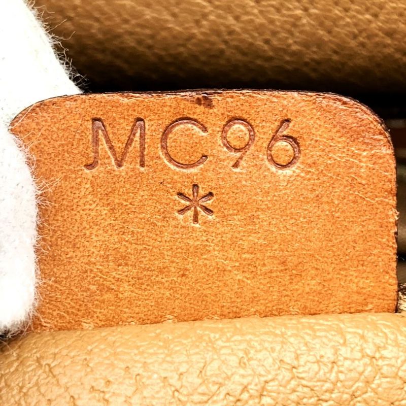 Celine MC96 Backpack Daypack Backpack PVC Leather Macadam Brown Color Casual