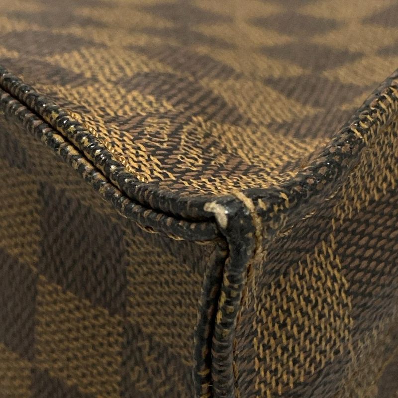 Louis Vuitton Tote Bag Damier Sac Pla (old Shape ) N51140 Ebène