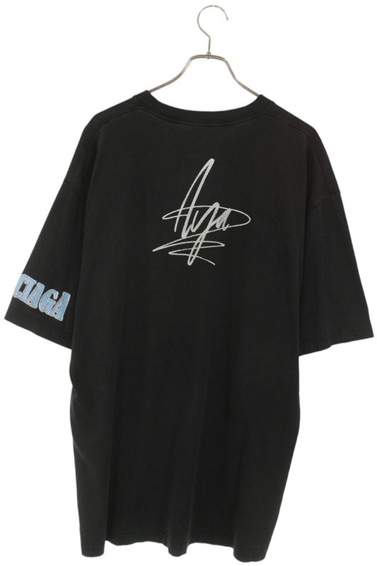 Balenciaga 641655 Tmv86 Aya Nakamura Photo Print T-shirt Men's M