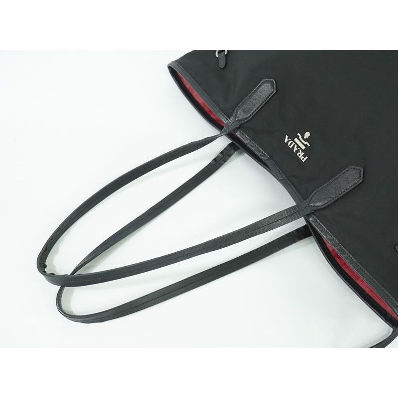 Prada Nylon Tote Black Bag — view 5