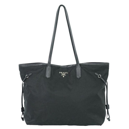 Prada Nylon Tote Black Bag