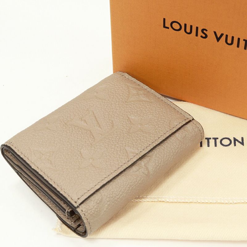 Louis Vuitton Compact Wallet With Coin Purse Monogram Empreinte Tortolaire