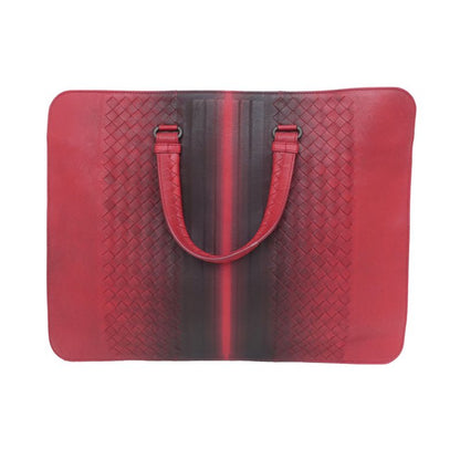 Bottega Veneta Tote Bag Hand Intrecciato Gradient Business Red Men's