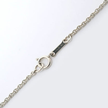 Tiffany & Co Open Heart Elsa Peretti 925 Silver Ladies 4.7g Necklace