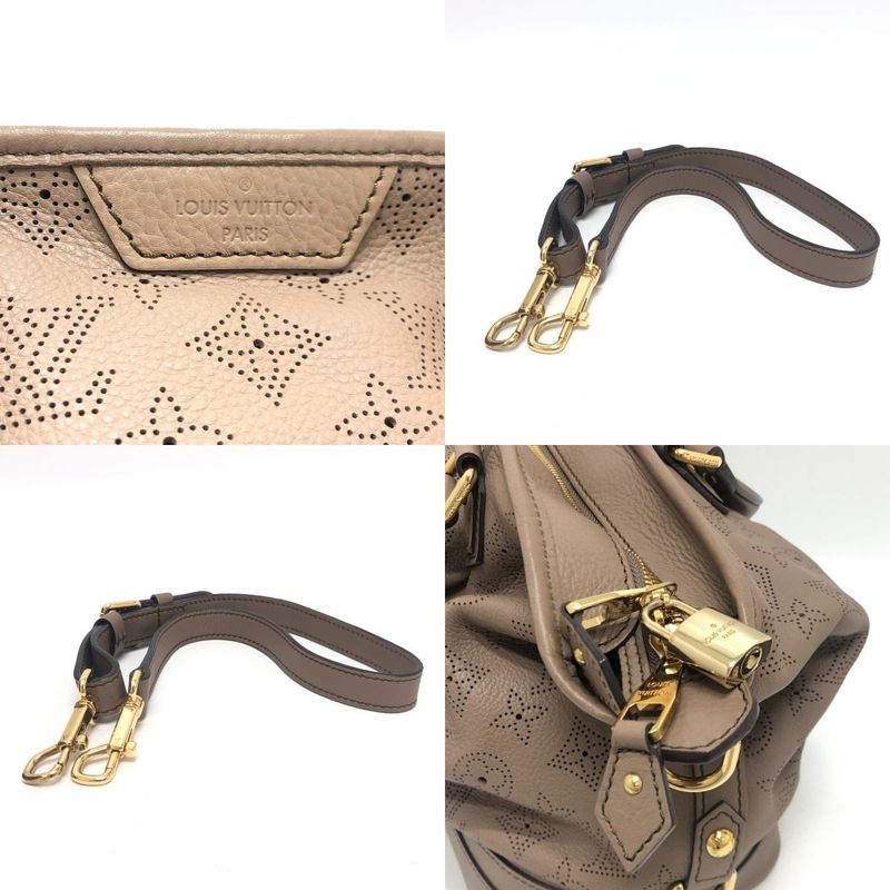 Louis Vuitton Handbag Stella PM M93175 Monogram Mahina Beige