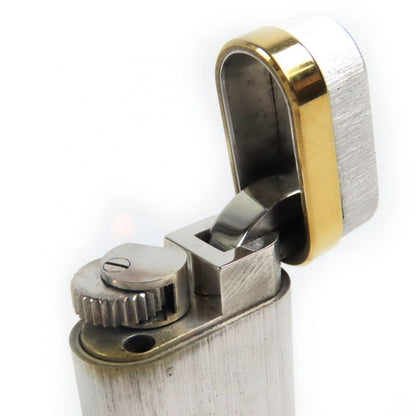 Cartier Hairline New Shape Oval Short Logo Engraved Roller Type