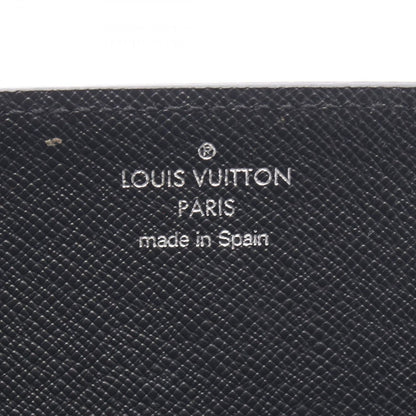 Louis Vuitton Card Case Business Holder Noir Black Leather — view 4