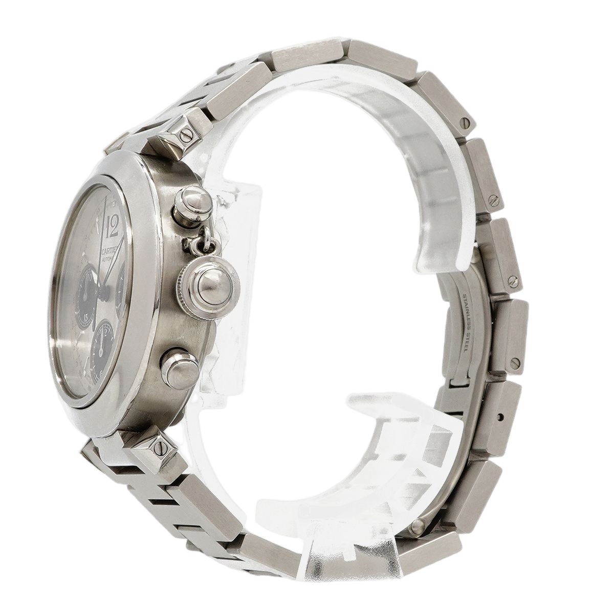 Cartier Pasha C Silver Dial Watch Boys — view 2