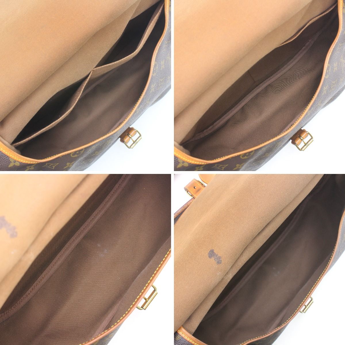 Louis Vuitton Monogram Saumur 35 Shoulder Bag M42254《junk Item》