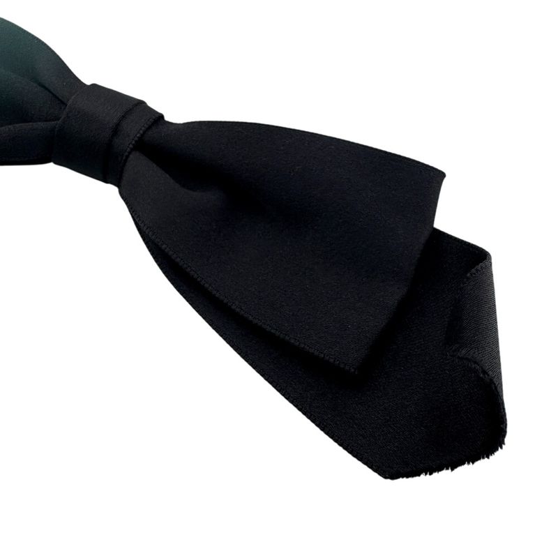 Chanel Brooch Ribbon And Other Fashion Accessories Black Ladies