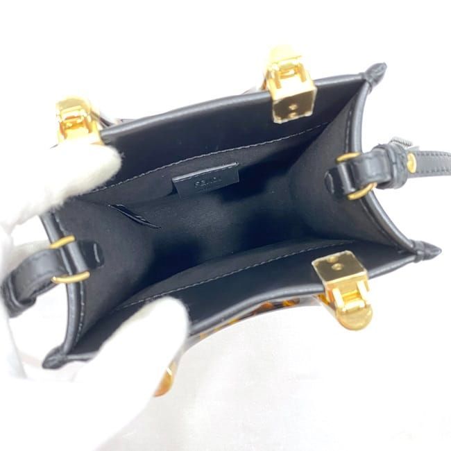 Fendi 2way Bag Sunshine Mini F21250 Black