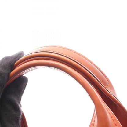 Hermes Tote Acapulco PM Potilon Leather Potiron Brown — view 6
