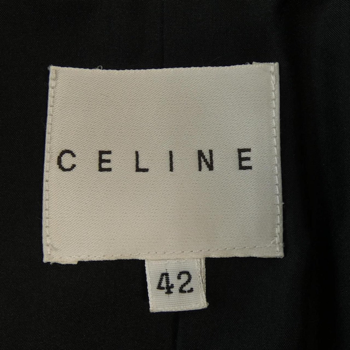 Celine Coat Cashmere Black — view 4