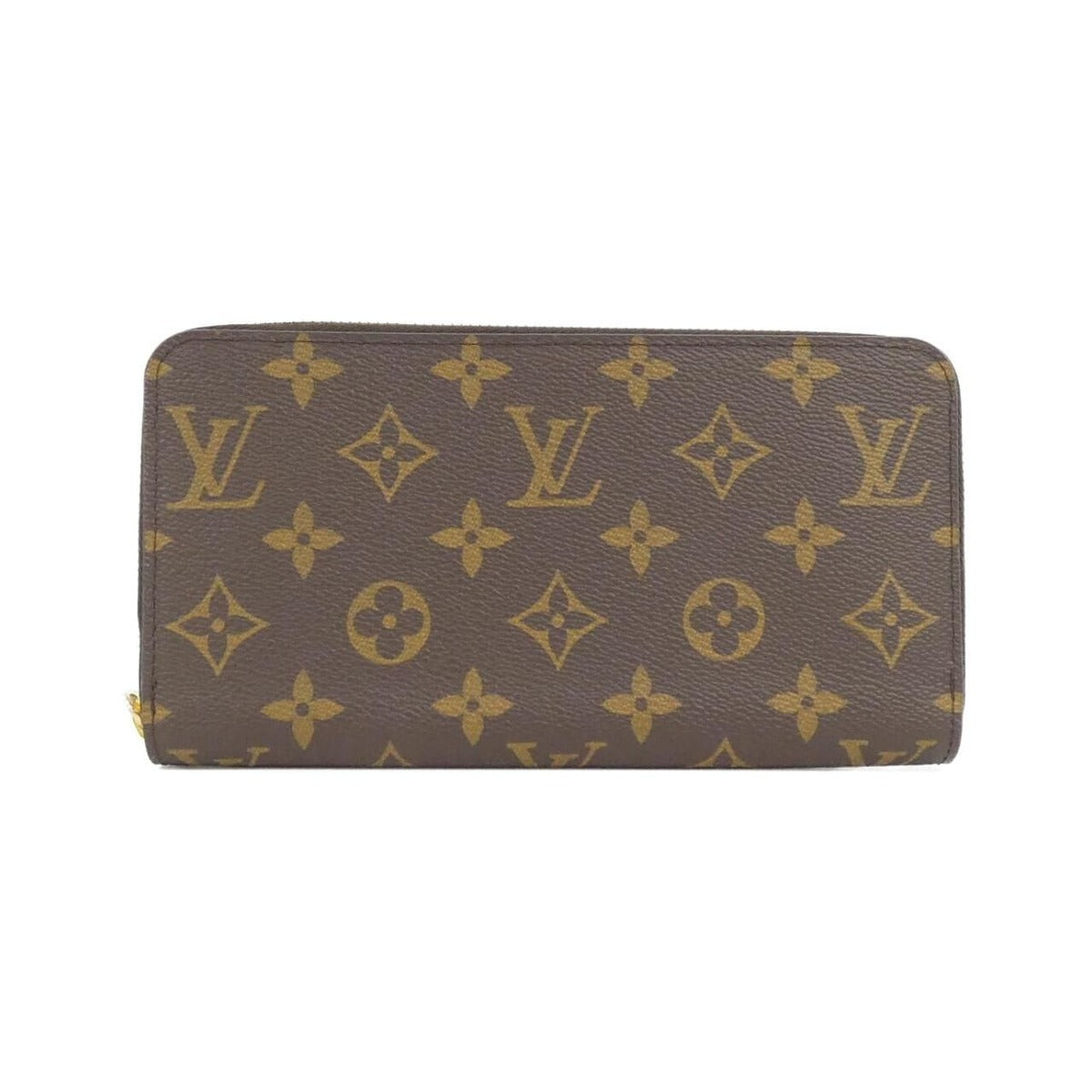 Louis Vuitton Monogram Zippy Wallet Brown Marron