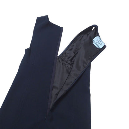 Prada Dress Size 40 V-neck Sleeveless Dress Made In Italy 20250121 Ra3010