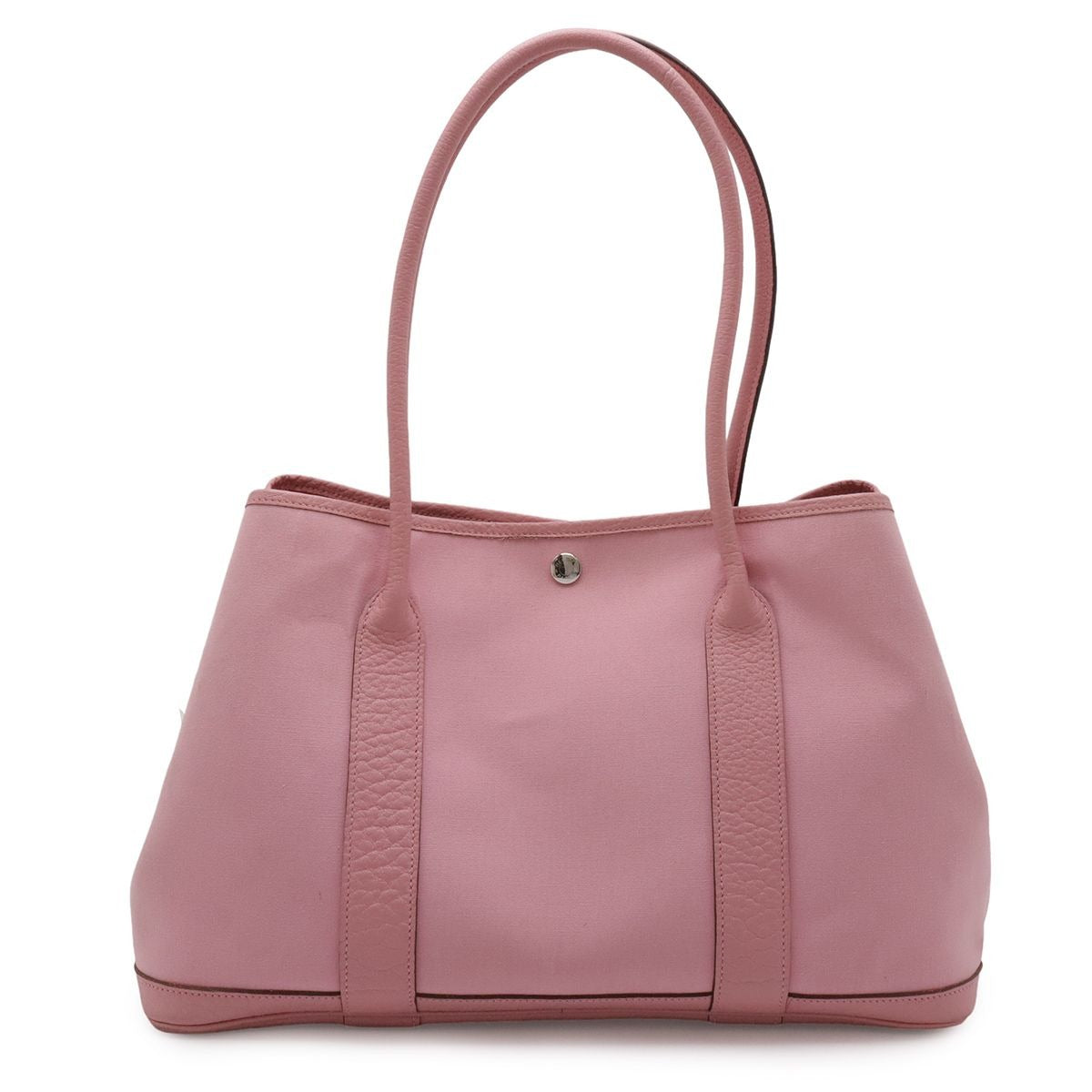 Hermes Garden Shoulder Tote Semi Toile Officier