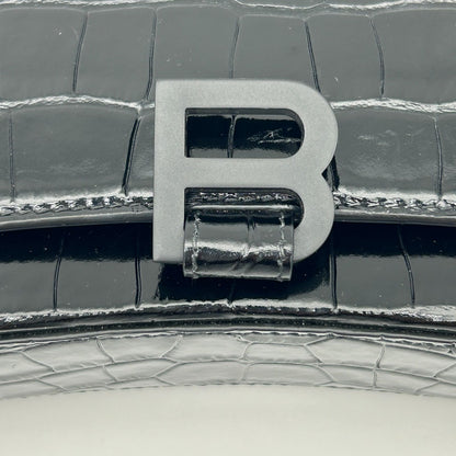 Balenciaga Our Glass Leather Black 2-Way Handbag — view 5