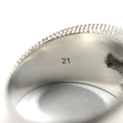 Gucci 479229 Interlocking G Ag925 Ring Silver 21 Made In Italy