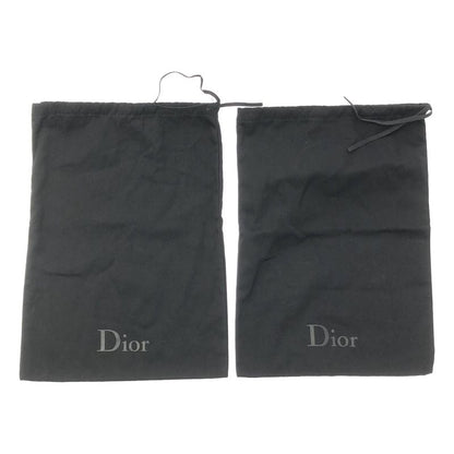 Dior Homme - Suede Leather Back Zip Chukka Boots - 40 1 2 - Black - Men's