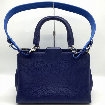 Louis Vuitton Astrid M54373 Shoulder Bag 2way Handbag Leather Navy/blue Women's
