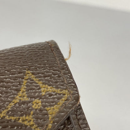 Louis Vuitton Wallet Monogram Portefeuille Marie M93802 Brown Rouge Women's