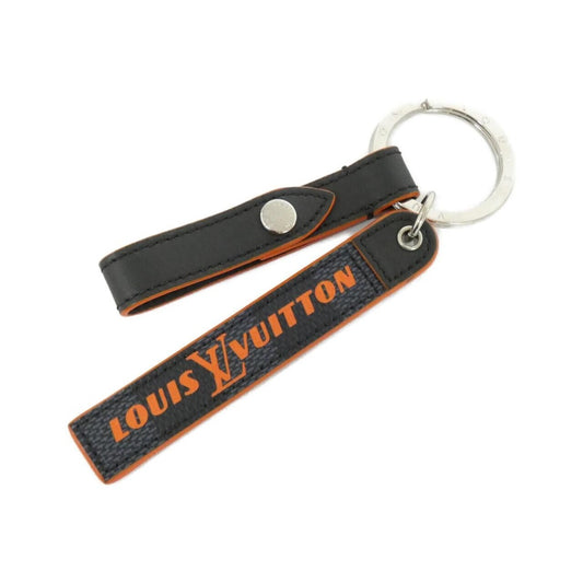 Louis Vuitton Damier Cobalt Porte Cles Belt Tab Key Ring