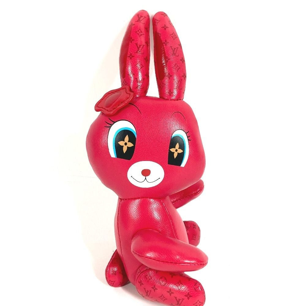 Louis Vuitton Key Holder Animogram Rabbit Leather Pink