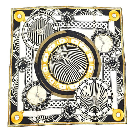 Cartier Scarf Watch Silk Scarf Black White