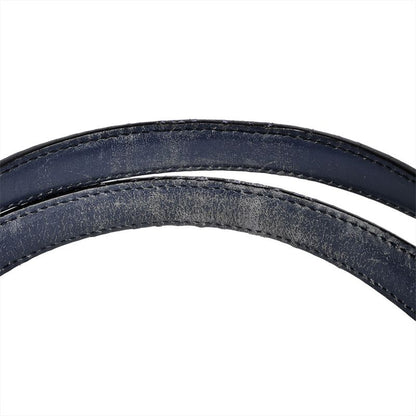 Gucci Soho Handbag Patent Leather 282309 Navy Gold Hardware Enamel Tassel