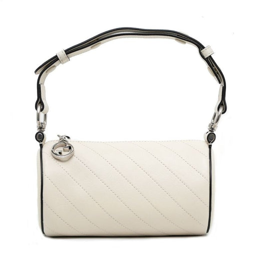 Gucci Blondie Mini Shoulder Bag one White Leather