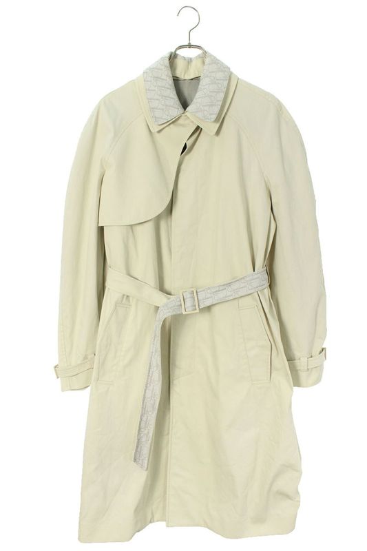 Dior 20SS 023c319a4811 Lapel Oblique Switching Trench Coat Men's 44