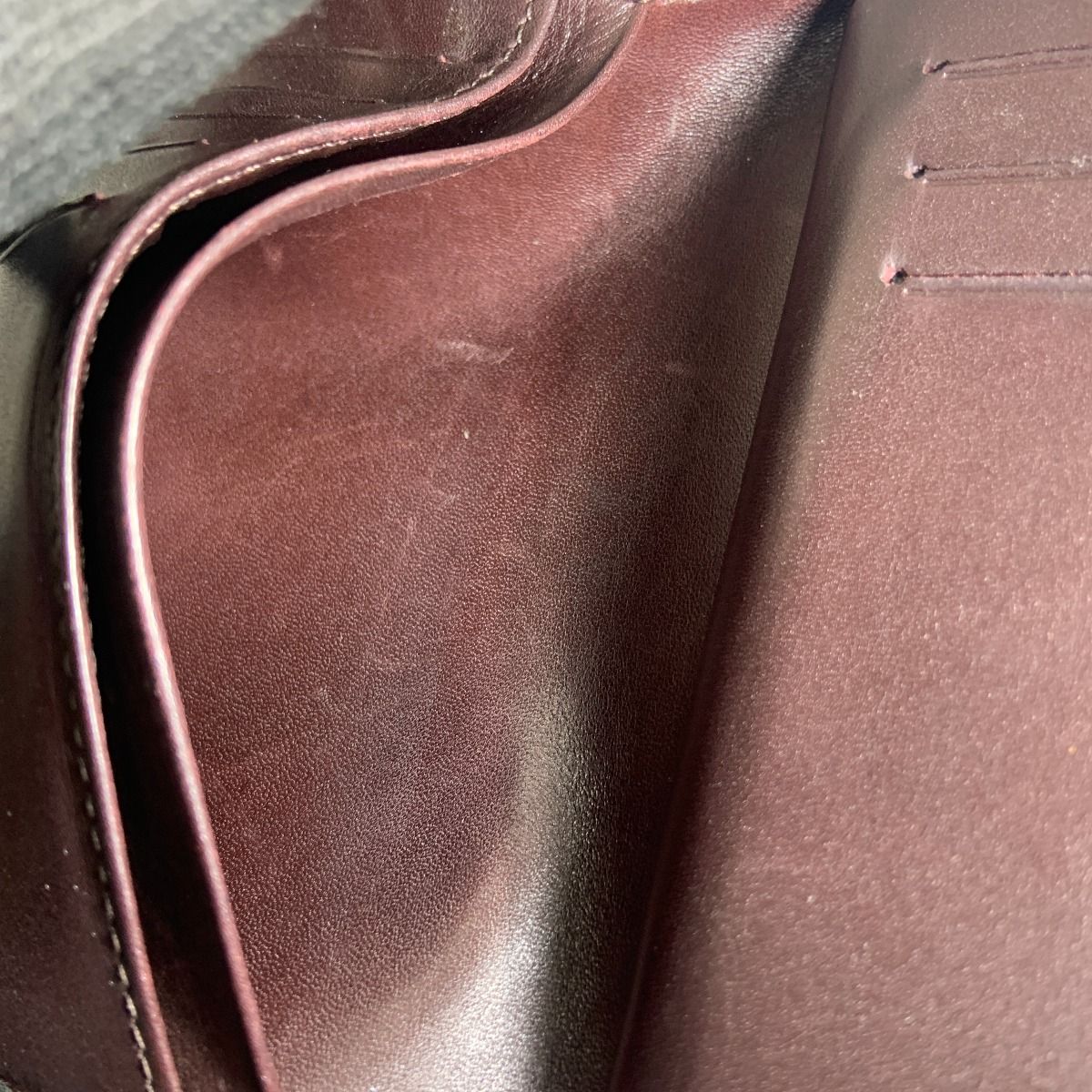 Louis Vuitton Vernis Portefeuille Viennois Rouge Fauvist Bifold Clasp Wallet