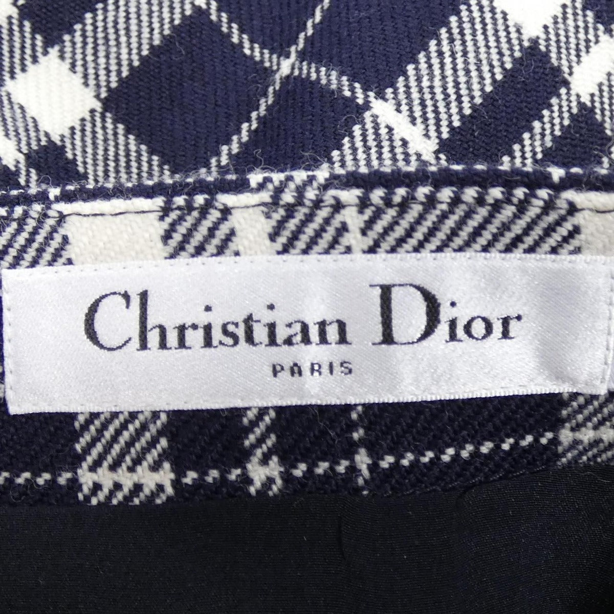 Dior Skirt Navy — view 4