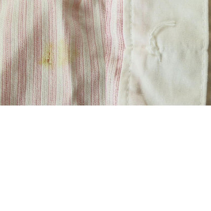 Christian Dior Dress L Cotton Pink White Stripe Apparel Women Christian Dior