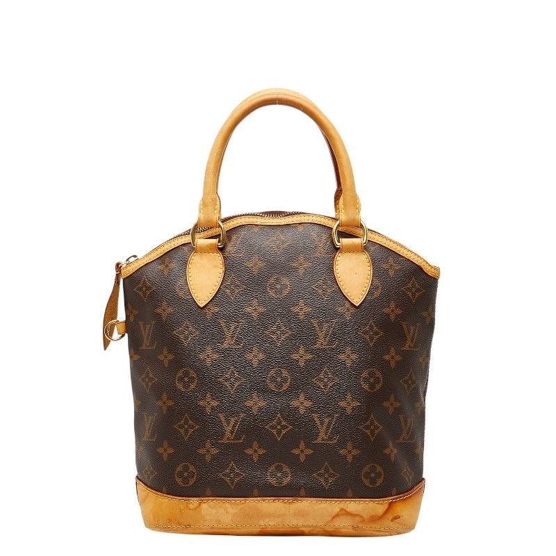 Louis Vuitton Monogram Lockit Brown Leather