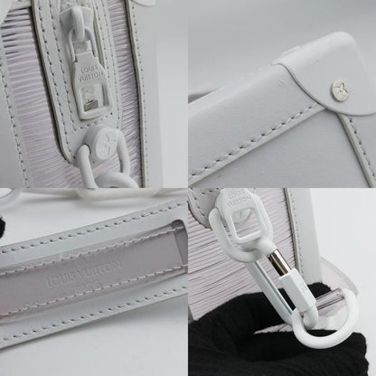 Louis Vuitton Soft Trunk Transparent X White Epi Plat Jouge M55602 Du3199