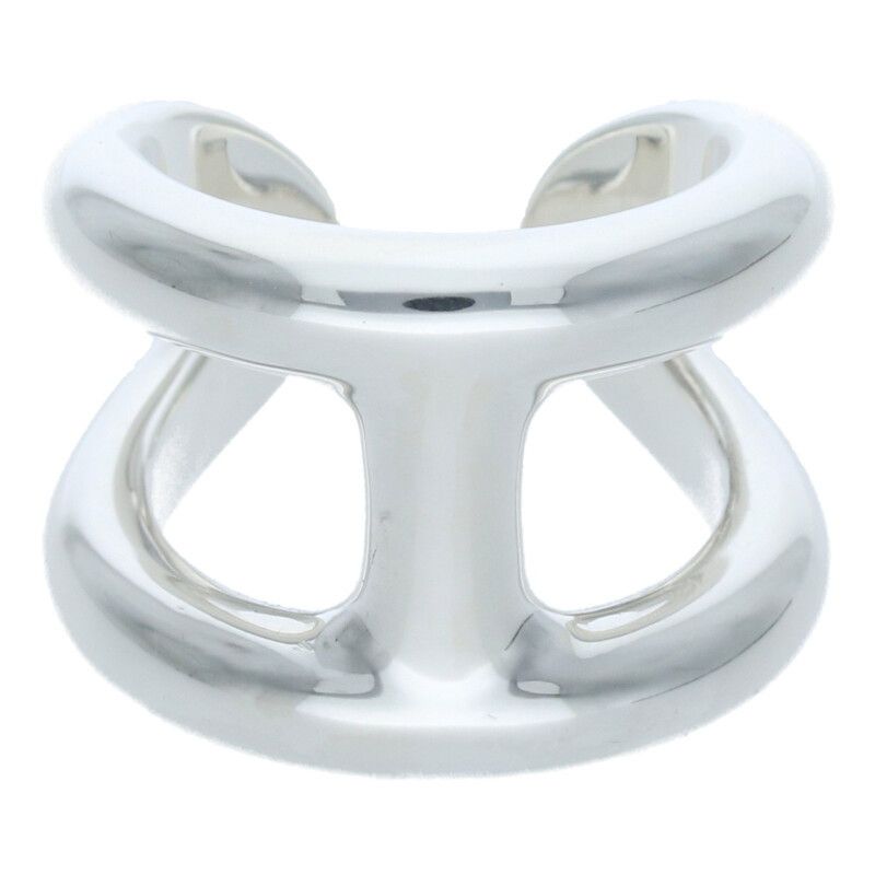 Hermes Osmose GM Osmose GM Silver Ring Men's 51 10.5